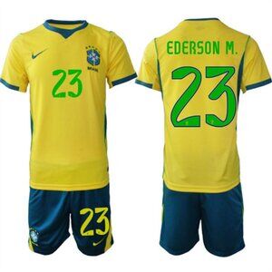 EDERSON M 2026 WC Soccer Jersey Suit